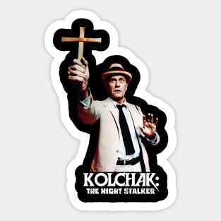 Kolchak The Night Stalker - Darren McGavin Sticker